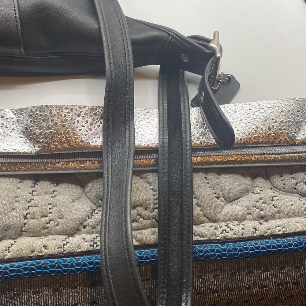 674 Coach black leather 9148 legacy bag EPOC - Picture 4 of 8